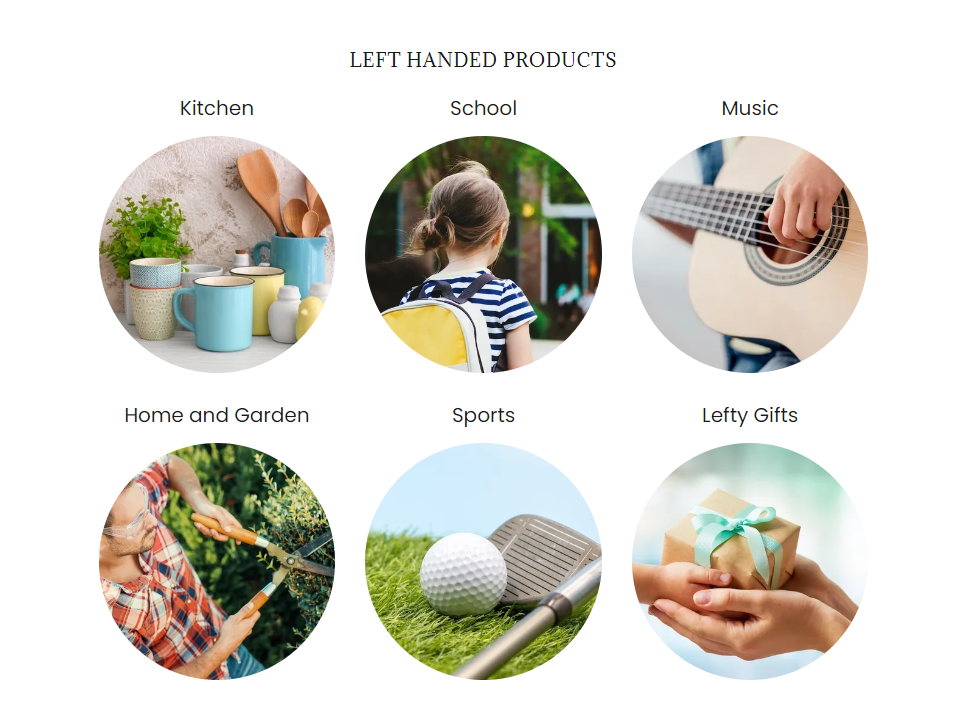 The Left Handed Store - Left Handed Store, Left Handed Products