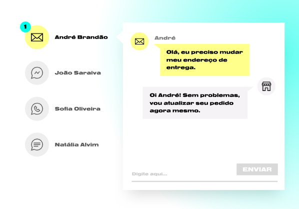 inbox atendimento ao cliente edrone