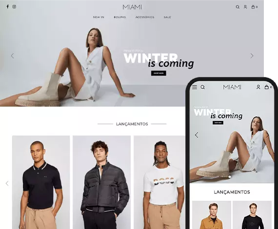 plataforma de e-commerce de moda