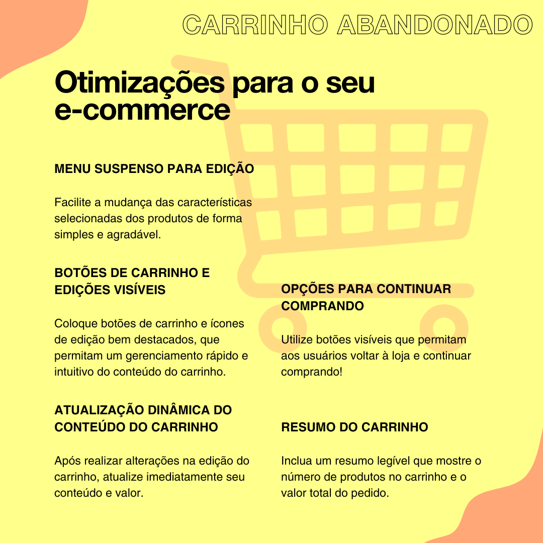 Recuperar carrinhos abandonados: otimizações para o seu e-commerce