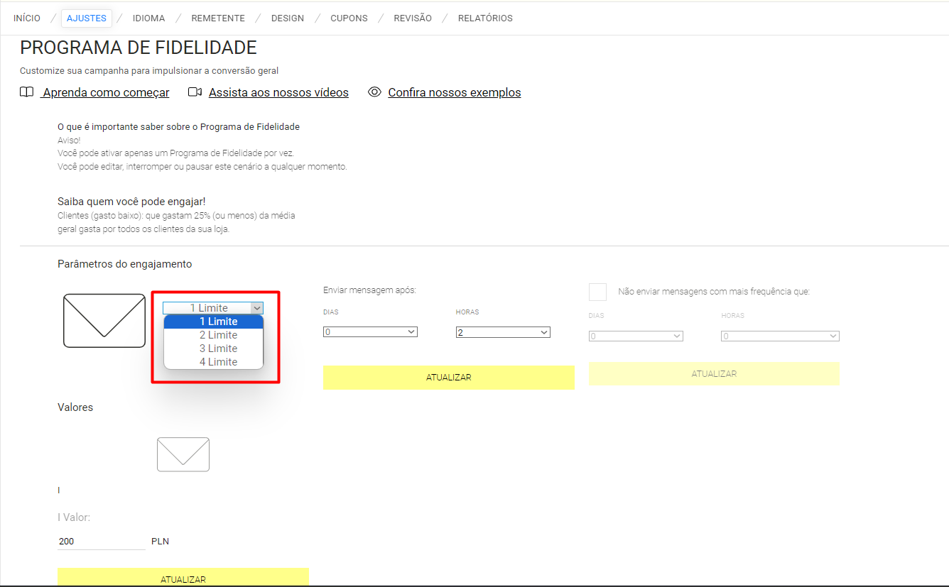 programa de fidelidade sistema edrone